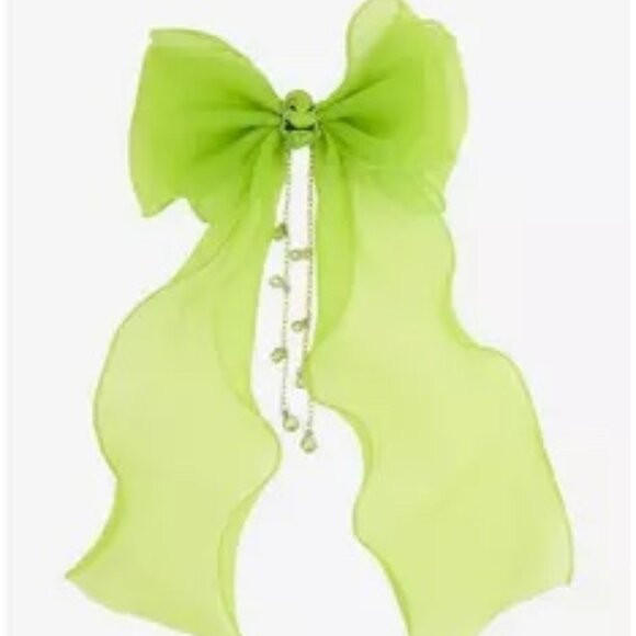 🎄The Nightmare Before Christmas Oogie Boogie Organza Hair Bow - Picture 2 of 3